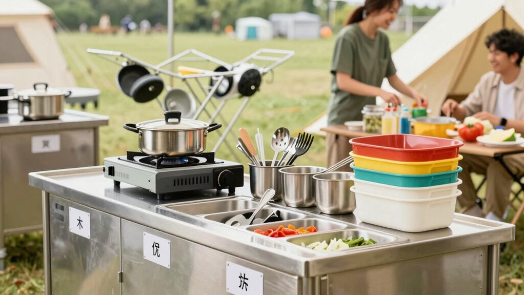 streamlined cooking and cleanup