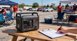 tailgating quiet generator tips