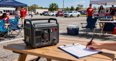 tailgating quiet generator tips