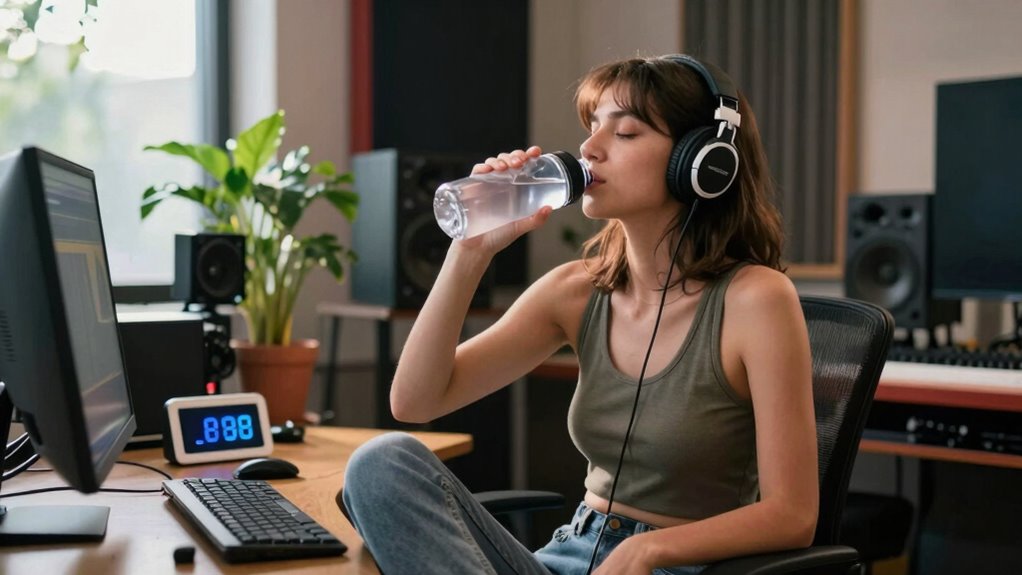 take frequent listening breaks