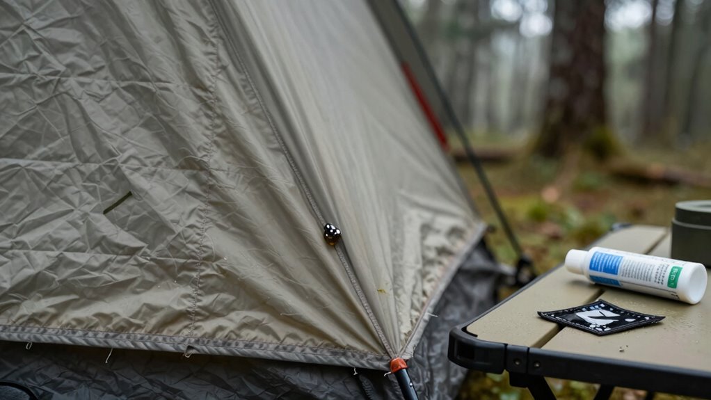 tent maintenance and waterproofing