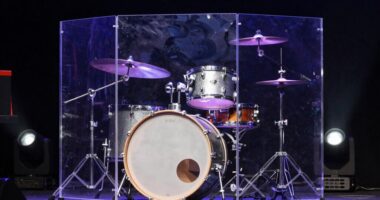 top acoustic drum shield options