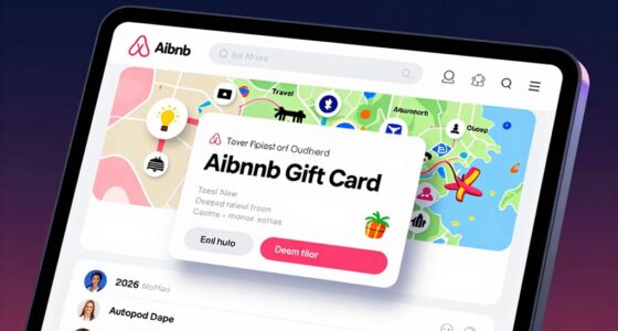 top airbnb gift card choices
