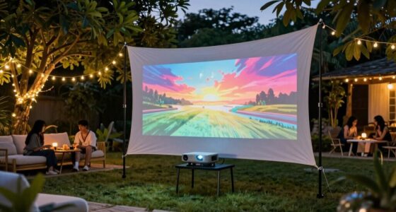 top backyard movie projectors