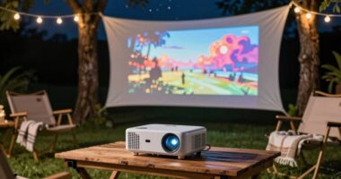 top backyard movie projectors