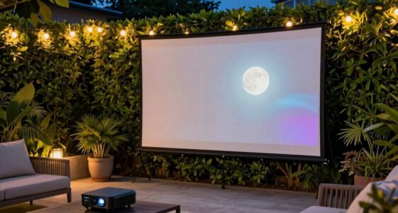 top backyard portable screens