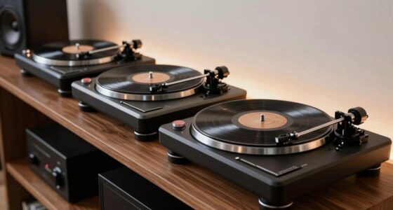 top belt drive turntable picks