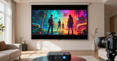 top bright room projector screens