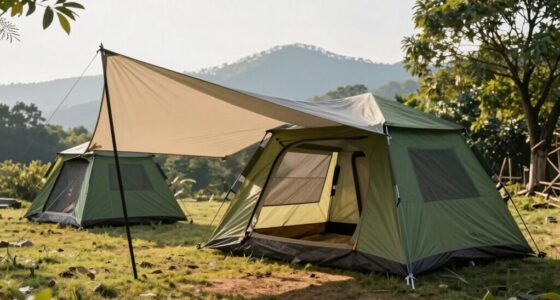 top camping awning attachments