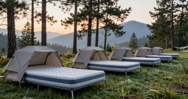 top camping cots with thick mattresses