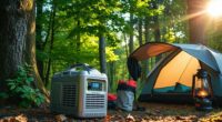 top camping dual fuel generators