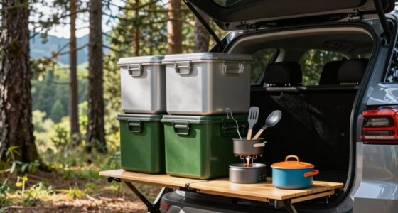 top camping kitchen box systems
