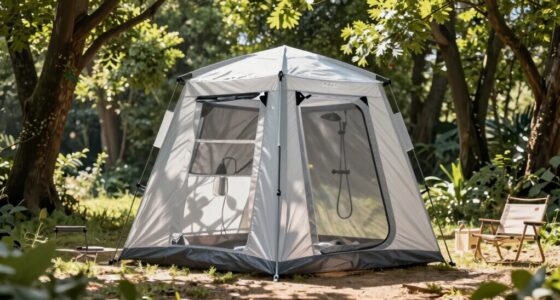top camping shower tents