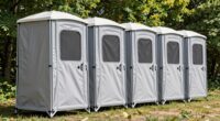 top camping toilet shelter options