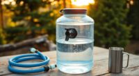 top camping water storage
