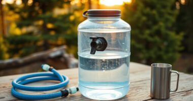 top camping water storage