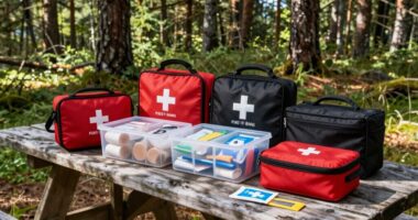 top car camping first aid kits