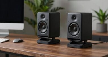 top desktop speaker stands