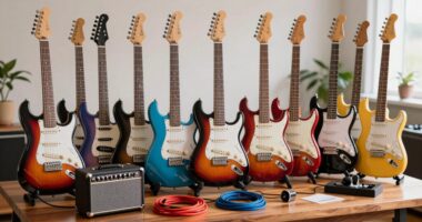 top electric guitar kits