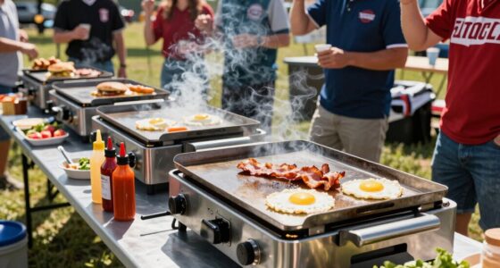 top flat griddles for tailgating