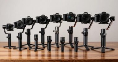 top gimbals for cameras