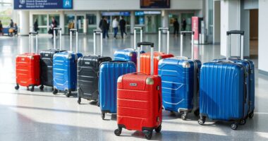 top hard shell luggage sets