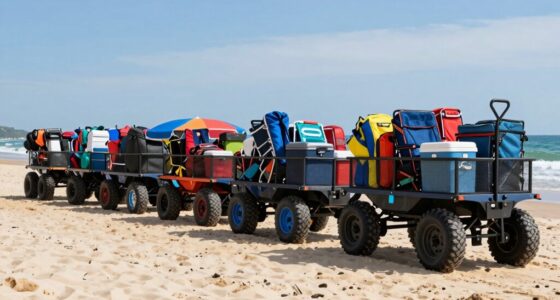 top heavy duty beach wagons