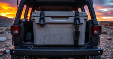 top heavy duty cooler tie downs