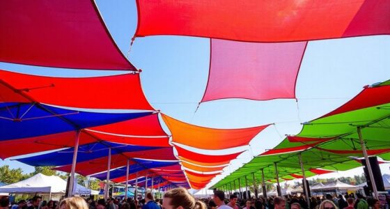 top heavy duty festival canopies