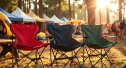 top heavy duty festival chairs