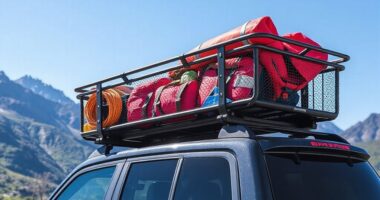 top heavy duty roof baskets