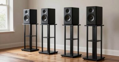 top heavy duty speaker stands