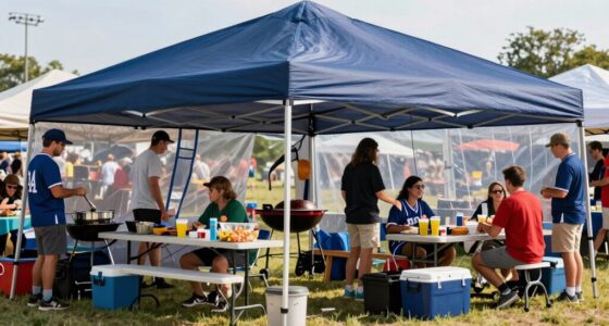 top heavy duty tailgate tents