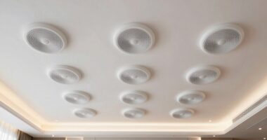 top in ceiling speaker sets