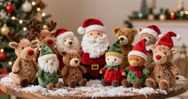 top jellycat christmas collection