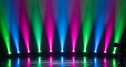 top led stage wash lights