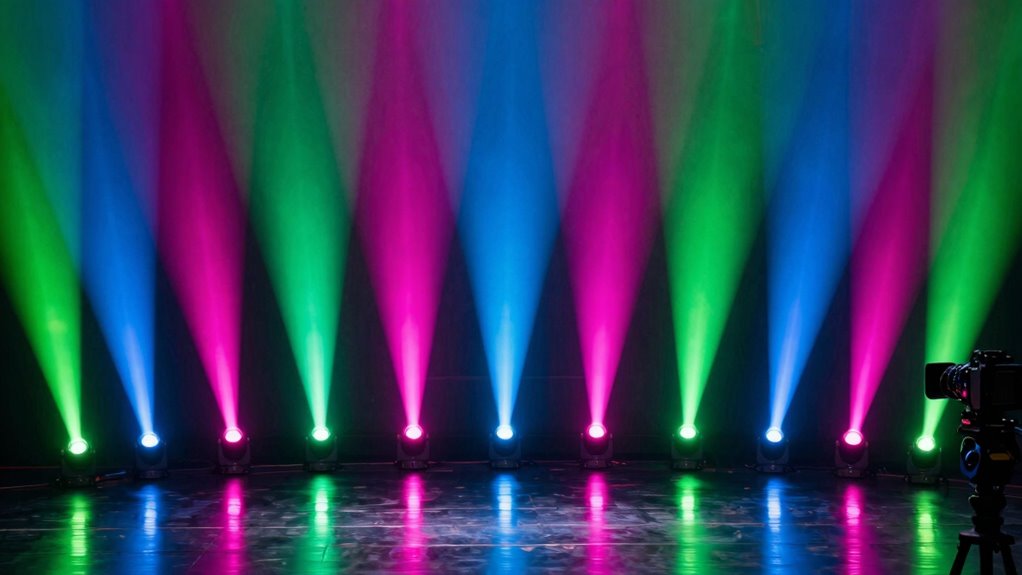 top led stage wash lights