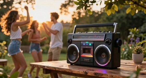 top outdoor boombox speakers