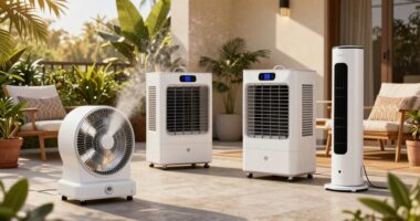 top patio cooling devices