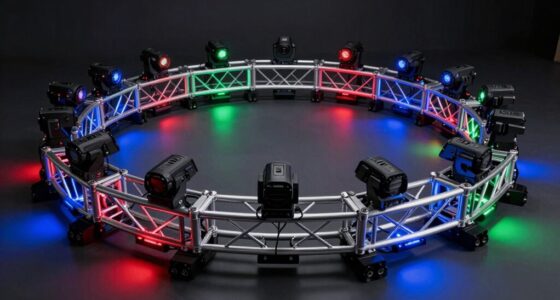 top portable lighting truss systems