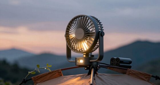 top rechargeable camping fans