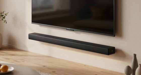 top slim wall mounted soundbars