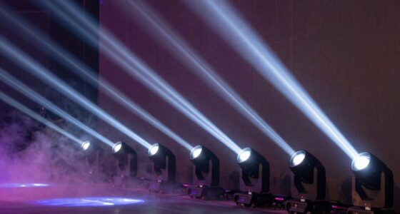 top small stage beam lights