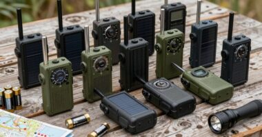 top solar hand crank radios