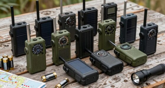 top solar hand crank radios