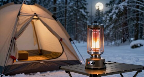 top tent diesel heaters