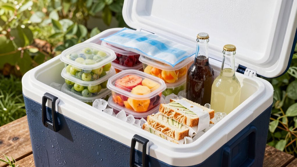 use ice packs strategically