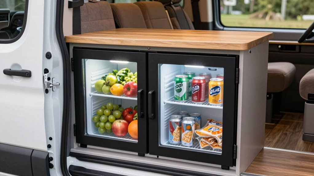 vanlife fridge freezer essentials