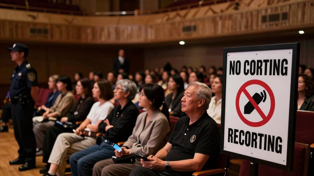 venue signage and staff enforcement