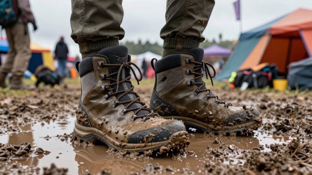 waterproof traction breathability